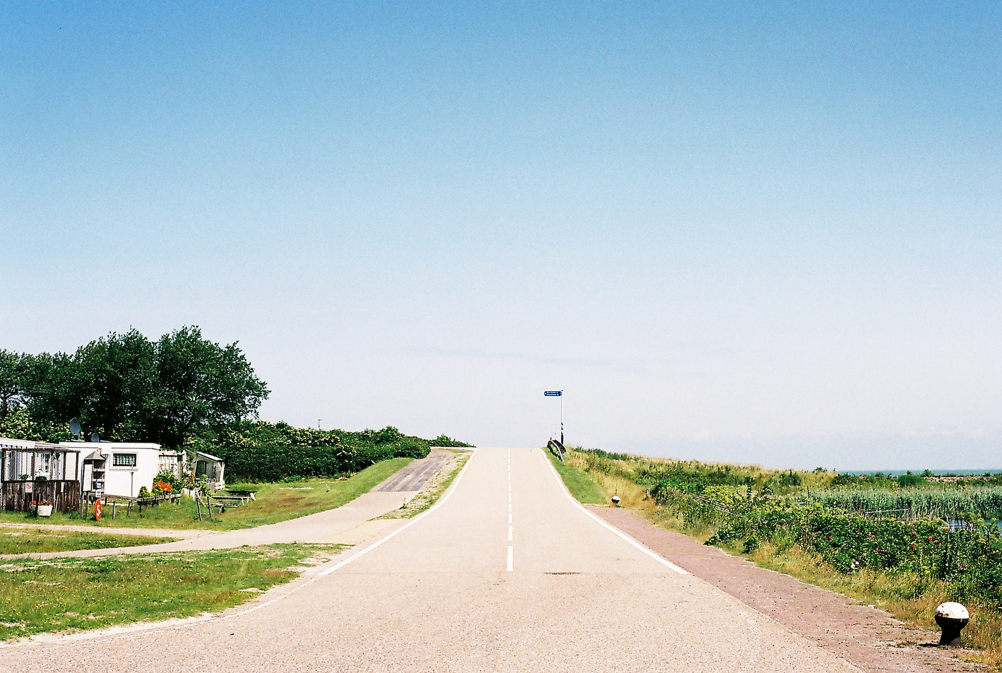 camping near afsluitdijk, netherlands june 2013