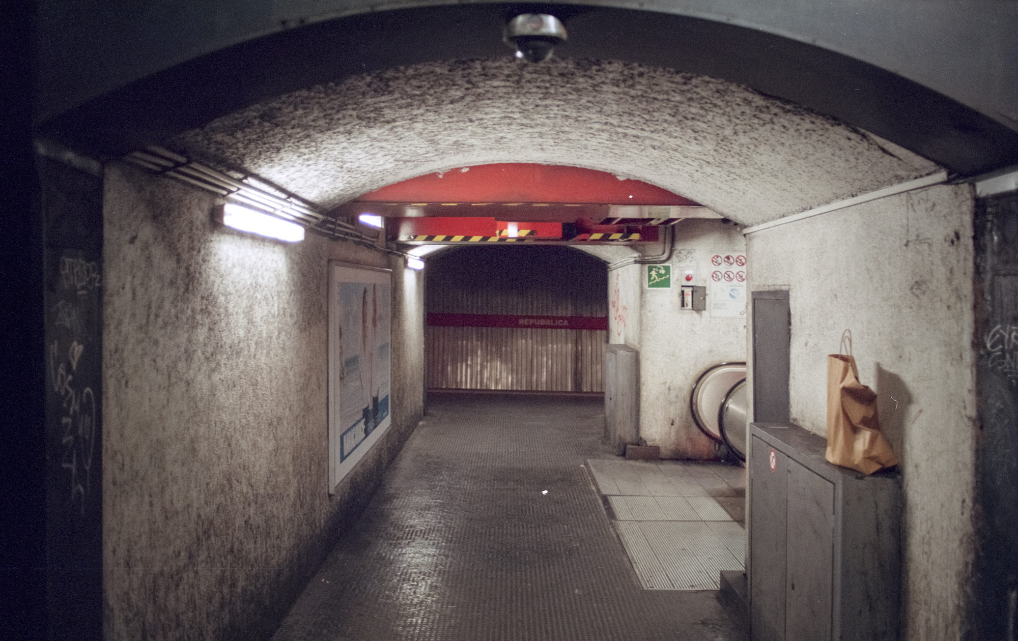 repubblica metro station, rome april 2015