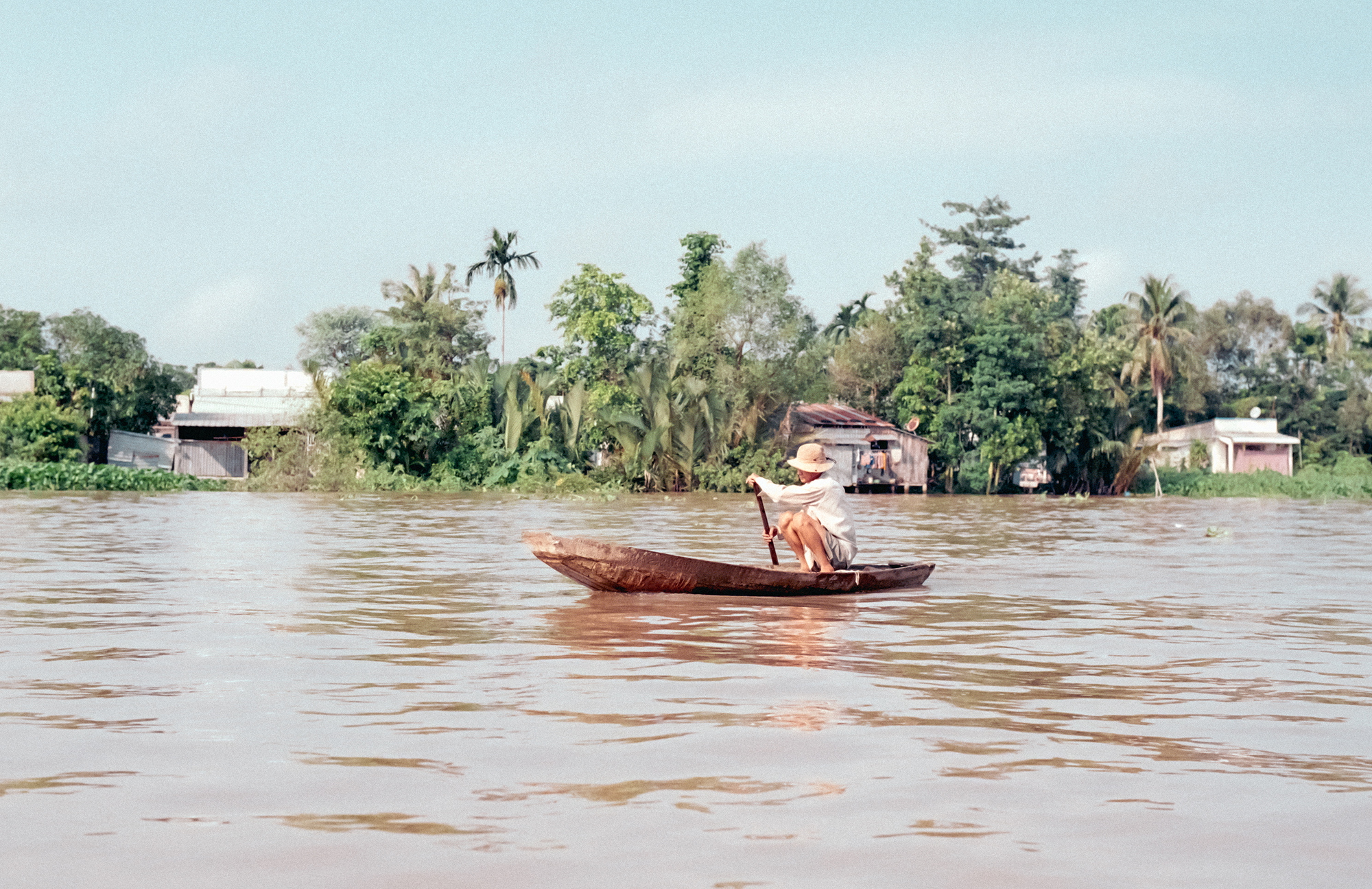 Life on Mekong, Mekong Delta in southern Vietnam, October 2015