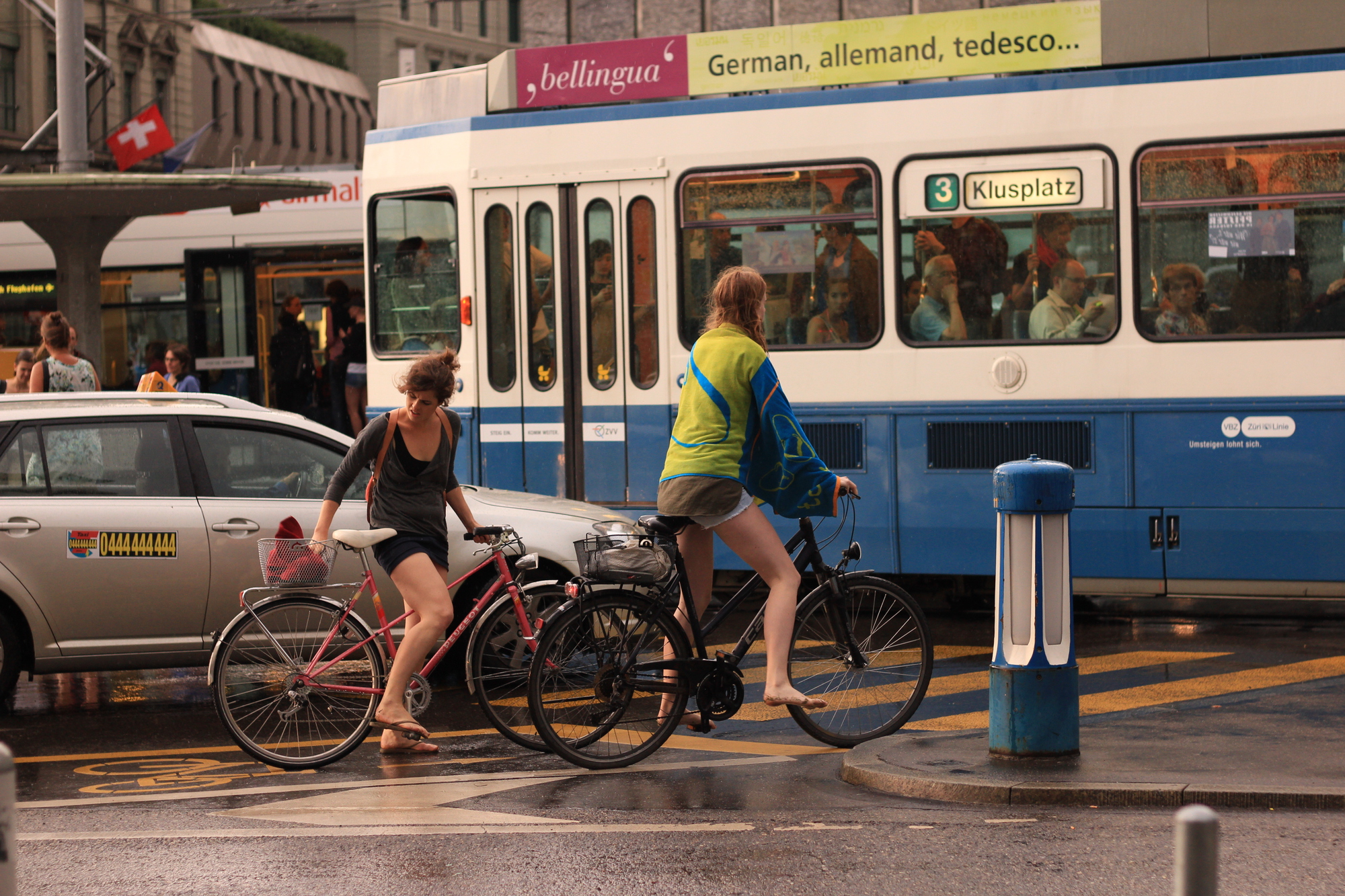 The streets of Zürich