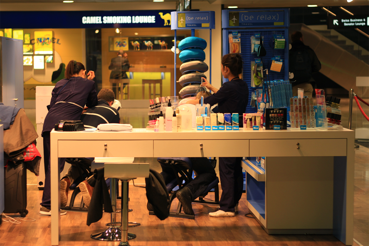 How to miss a flight and still be relaxed