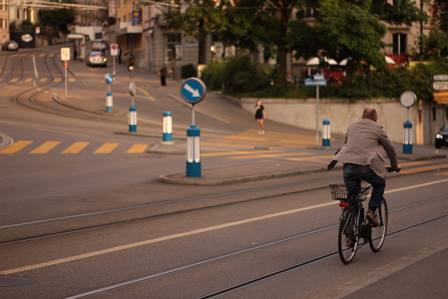 The streets of Zürich