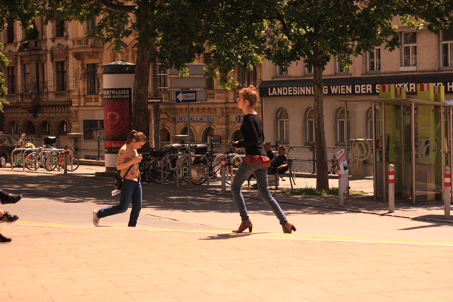 The streets of Vienna