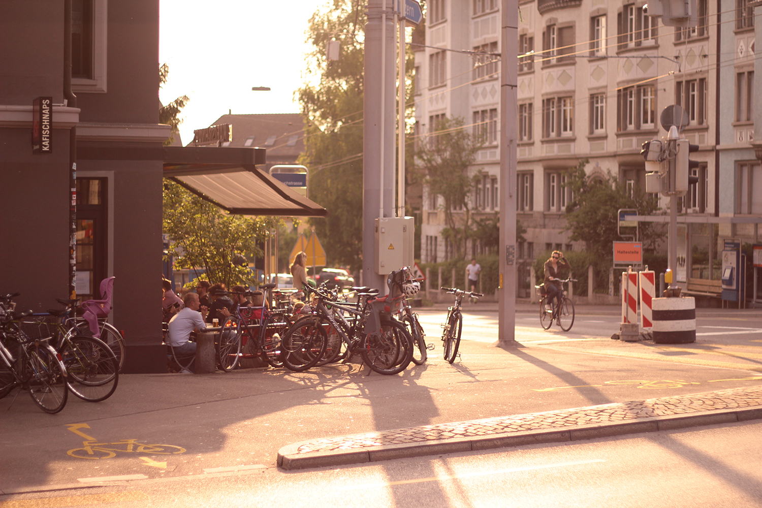 The streets of Zürich