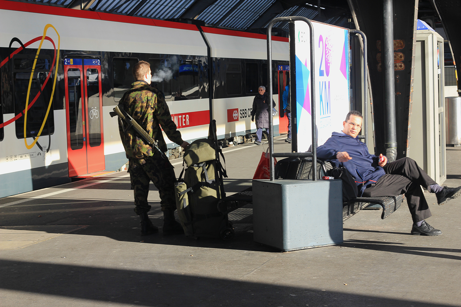 The streets of Zürich